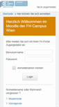 Mobile Screenshot of moodle.fh-campuswien.ac.at